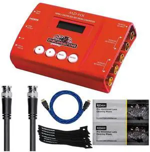 Decimator MD-HX HDMI and SDI Cross Converter Deluxe Bundle (5 Items)