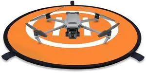 Focus Camera 30-inch Double-Sided Drone Landing Pad with Carrying Case - Universal Quadcopter Landing Pads Accessories for FPV Drones, DJI Mavic Pro, Air, Mini, Phantom, Inspire and GoPro 3DR Solo