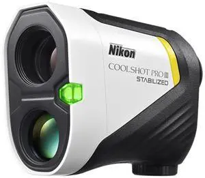 Nikon Coolshot Pro III Stabilized Laser Rangefinder with 6x Magnification, Built-In Stabilization, OLED Display, and Waterproof Construction