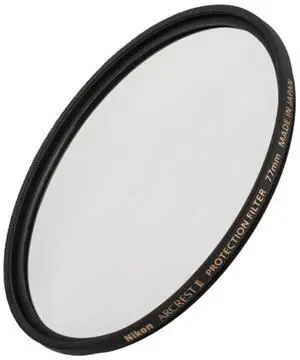 Nikon ARCREST II Lens Protection Filter with Zero-One Anti-Reflective Coating (77mm)