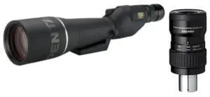 Ricoh Pentax PF-100ED 100mm Spotting Scope with SMC Zoom Eyepiece (8-24mm) Bundle (2 Items)