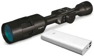 ATN X-Sight-4k Pro 5-20x Smart Day/Night Hunting Riflescope with Full HDVid Bundle with Weapon Kit (2 Items)