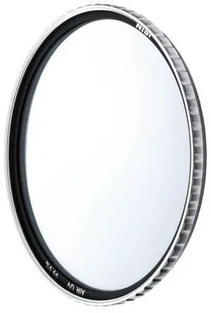 NiSi Air UV 62mm Filter with 100MP Camera Compatibility, 48-Layer Nano-Coating, and Durable Brass Frame