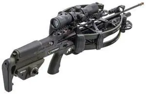 TenPoint TRX 26 Crossbow with 100-Yard RangeMaster 100 Scope, Twin-Riser Technology, and TriggerTech Precision Trigger (Moss Green)