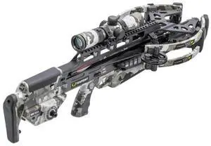 TenPoint TRX 28 Crossbow with 100-Yard RangeMaster 100 Vektra Scope, Twin-Riser Technology, and TriggerTech Precision Trigger (Vektra Camo)