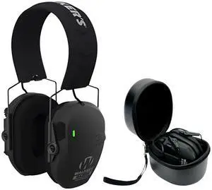 Walkers Razor Rechargeable Muff (Flat Death Earth) Bundle with Protective Case