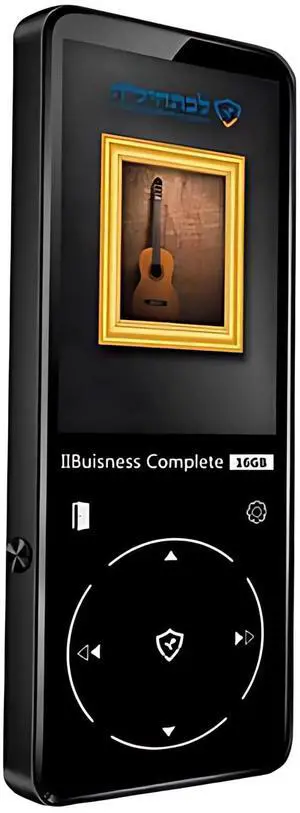 Samvix iBusiness Complete 16GB Kosher Sport MP3 Player with Built-In Speaker and Bluetooth 2.1 Streaming (Black)