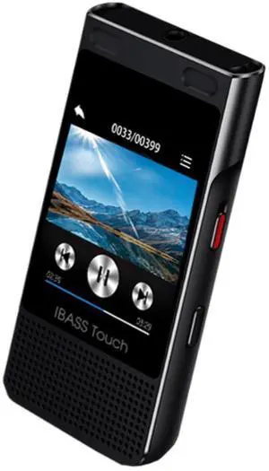 SAMVIX IBass Touch Kosher Bluetooth 8GB MP3 Player