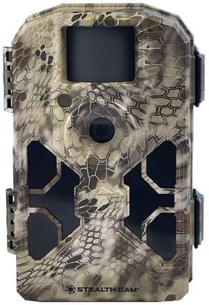 Stealth Cam 2020 G42NG 24MP Trail Cameras (4-Pack) and Memory Cards Bundle. No-Glow Flash, 100-Ft. IR Range, Kryptek Camo, HD Video (13 Items)