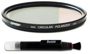 Tiffen Circular Polarizing Filter and Lens Cleaning Brush Kit (46mm)