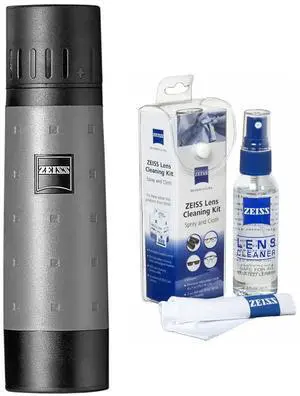 Zeiss 10x25 T-Design Selection Monocular with Pouch and Cleaning Kit Bundle (2 Items)