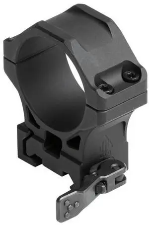 UTG ACCU-SYNC 34mm QR Picatinny Scope Rings with Locking Quick Release Lever and Tool-Free Tension Adjustment (Black, Medium Profile)