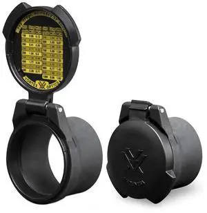 Vortex Defender Flip Cap Eyepiece & Flip Cap Objective 50