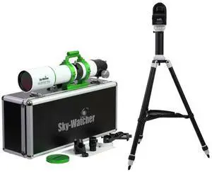 Celestron Heliostar 76 H-Alpha 76mm Aperture Telescope Bundle with SolarQuest Solar Tracking Mount and HelioFind Solar Finder (2 Items)
