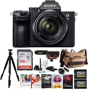 Sony Alpha a7 III Digital Camera with 28-70mm Lens and Accessory Bundle