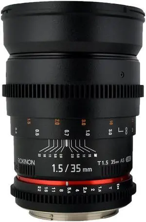 Rokinon DS 35mm T1.5 Cine Lens for Canon EF