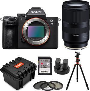 Sony Alpha a7 III Mirrorless Digital Camera w/ 28-75mm Lens & 64GB SD Bundle