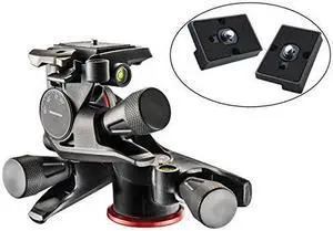Manfrotto XPRO Geared Three-Way Pan/Tilt Quick Release Tripod Head