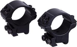 Hawke Sport Optics 2pc 30mm Match Riflescope Mount Rings, 9-11mm High - 22108