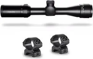 Hawke Sport Optics Vantage 2-7x32 AO Mil Dot Riflescope & 2Pc Mounting Rings
