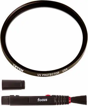 Tiffen 52mm UV Protection Filter and Lens Pen Kit