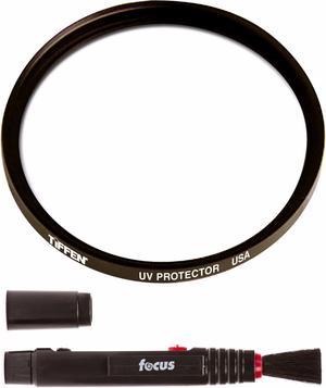 Tiffen 405UVP 40.5mm UV Protection Filter (Clear) and Lens Pen Kit