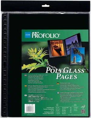 Itoya Art Profolio Portrait Polyglass Pages (9" x 12")