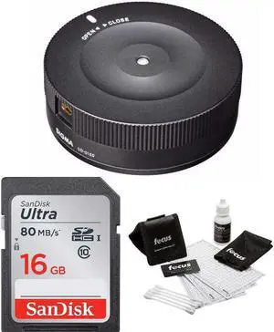 Sigma USB Dock for Nikon Mount Lenses ( 878306) with 16GB SD Memory Card
