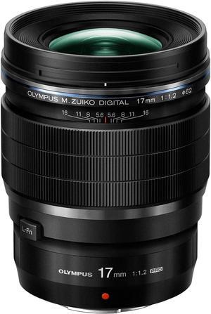 OM System M.ZUIKO DIGITAL - 17 mmf/1.2 - Fixed Lens for Micro Four Thirds