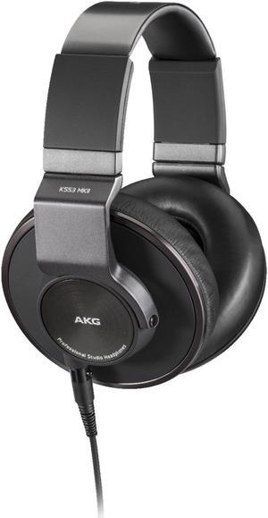 AKG K553 MKII Closed Back Studio Headphones Black