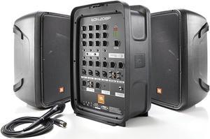 JBL EON208P Personal PA System, Includes 2x 8" JBL Two-way Speakers and 8-Channel Mixer
