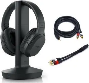 Sony RF400 Wireless Home Theater Headphones Bundle