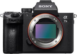 Sony a7 III FullFrame Mirrorless InterchangeableLens Camera Optical with 3Inch LCD Black ILCE7M3B