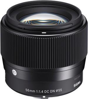 Sigma 56mm f/1.4 DC DN Contemporary Lens for Canon EF-M Cameras, Black #351971