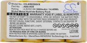 Vacuum Battery for KARCHER ABS-K55 50 DISPLAY 35 BF9900 10-EL K50 AMWAY K85 4.8V