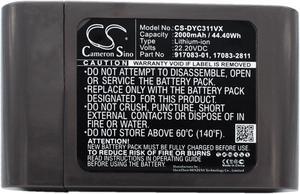 Battery for Dyson Vacuum DC34 DC35 DC31 Animal Exclusive DC44 Total Clean 2000mA