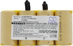 Vacuum Battery for Black and Decker DV9605 DV9605-H1-3-90524185 Dustbuster 9.6V
