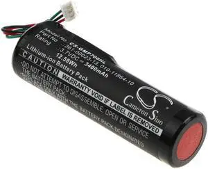 Collar Battery for Garmin 010-11864-10 361-00023-13 Pro 550 70 Tri-Tronics 3.4Ah