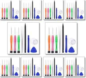 Qty 10 - 8Pcs Tool Kit for all iPhone models - Includes Pentelobe Screwdriver