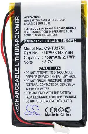 Battery for Sony Clie PEG-TJ27 PEG-TJ37 UP553048-A6H Pocket PC PDA CS-TJ27SL