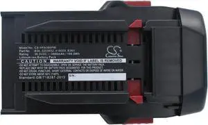 Battery for HILTI TE6-A Li TE6-A36 WSR36-A 2203932 418009 B36 B36V 36V 3000mAh