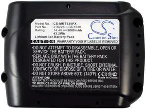 Battery for Makita MR050 TW152 BFR540 BL1430 LGG1230 LGG1430 BL1415 14.4v 3000mA