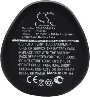 Battery for AEG 4932 L1215P BS12C Ridgid 130188001 R86048 L1215R 12v 2000mAh