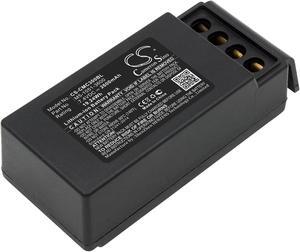 Battery for Cavotec M9-1051-3600 EX MC-3 MC-3000 M5-1051-3600 CS-CMC300BL 2600mA