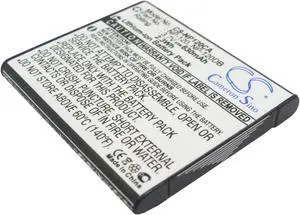 Battery for Casio Exilim EX-S200BK EX-S200 EX-ZS10 EX-ZS15 NP-120 NP-120DBA