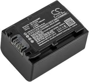 Battery for Sony FDR-AX33 FDR-AX40 FDR-AXP33 HDR-CX450 NEX-VG30 NP-FV50A 900mAh