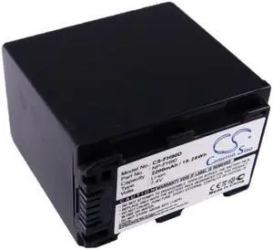 Battery for Sony DCR-SR85 HDR-CX7 HDR-HC9 HDR-SR10 NP-FH90 2200mAh Fully Decoded