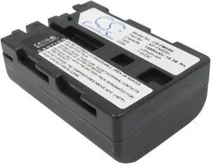 Battery for Sony DSLR-A100 DSLR-A100H DSLR-A100K DSLR-A100W NP-FM55H 1400mAh