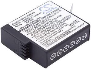 Battery for GoPro CHDHX-501 CHDHX-701 CHDHX-701-RW Hero 7 AHDBT-501 900mAh