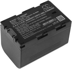 Battery for JVC GY-HM200 GY-HM600 GY-HM650 GY-HMQ10 GY-LS300CHE SSL-JVC50 5200mA
